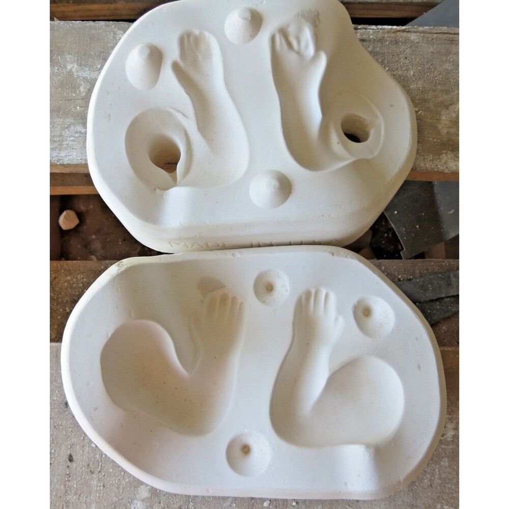 Scioto Accessory Arms for Hear No Evil, See No Evil Slip Mold (S-1755)